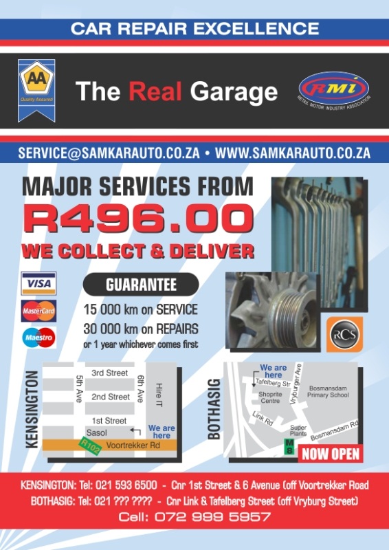 Major Service Special